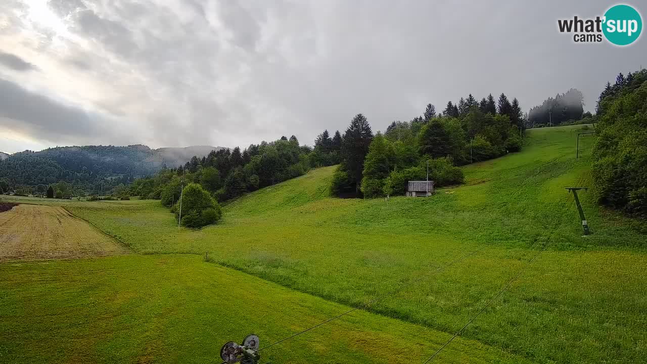 Webcam Smučišče Senožeta – Stazione sciistica a Srednja Vas vicino Bohinj