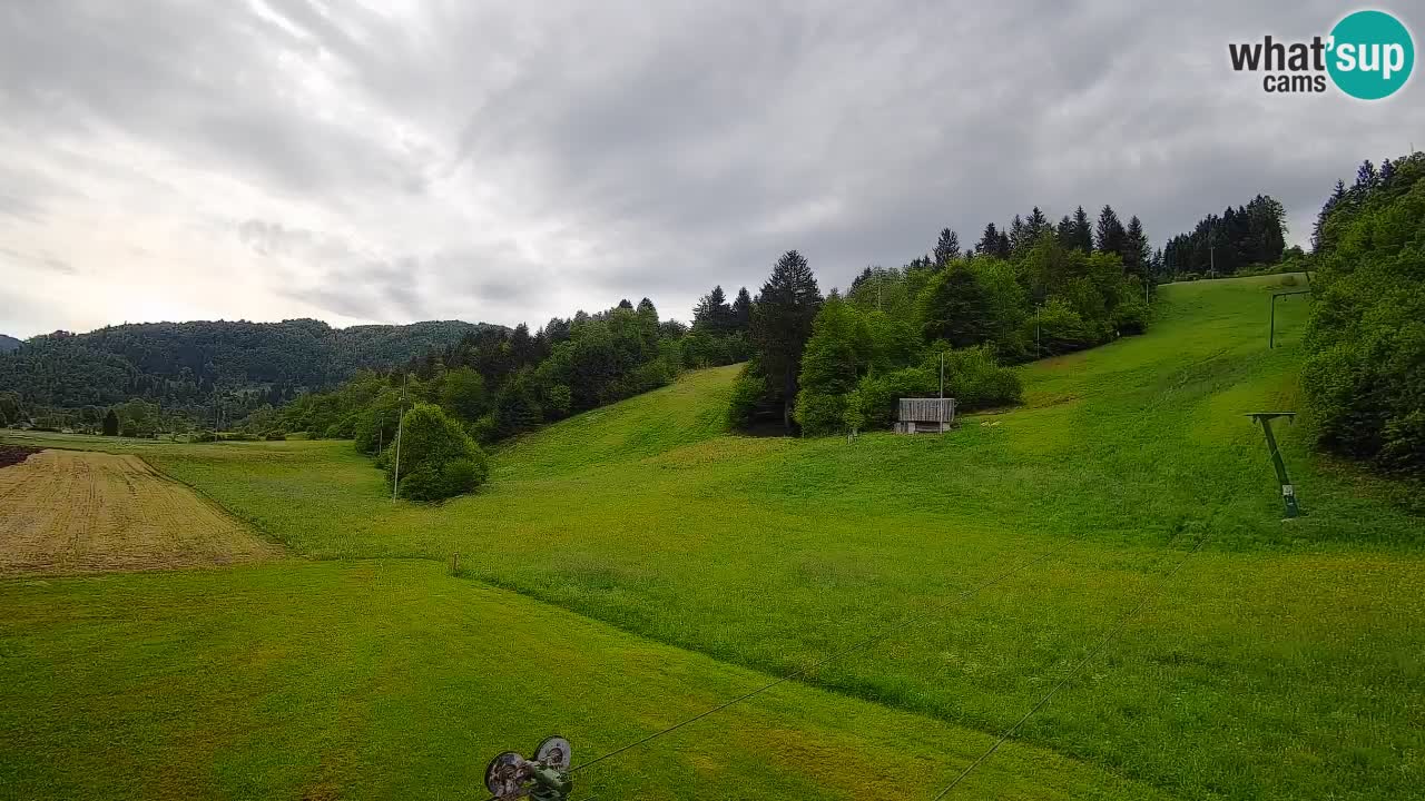 Webcam Smučišče Senožeta – Ski Resort Live View near Bohinj