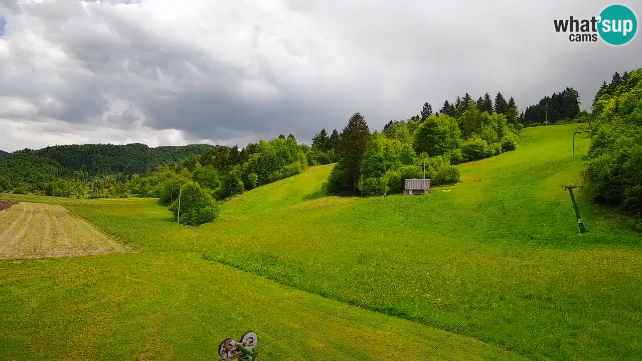 Webcam Smučišče Senožeta – Stazione sciistica a Srednja Vas vicino Bohinj