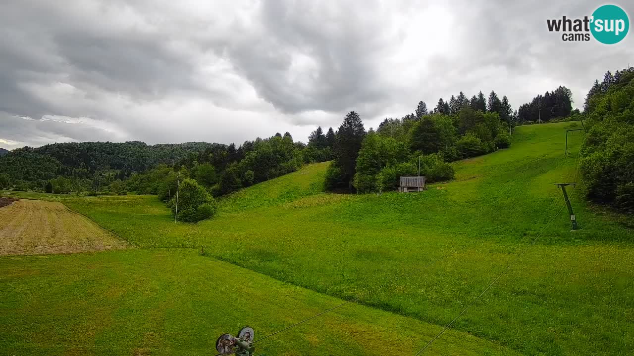 Webcam Smučišče Senožeta – Stazione sciistica a Srednja Vas vicino Bohinj