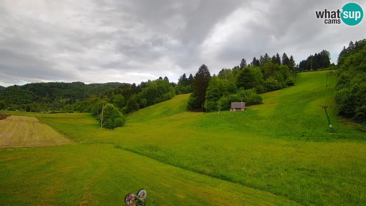 Webcam Smučišče Senožeta – Ski Resort Live View near Bohinj