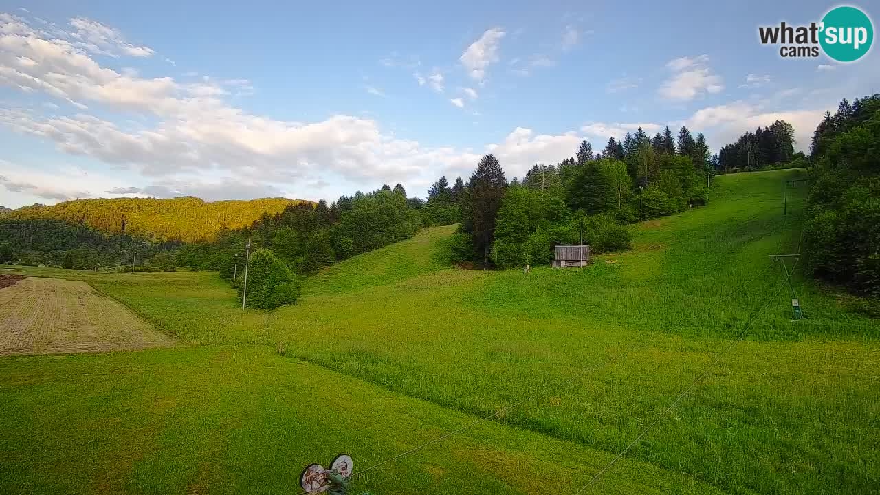 Webcam Smučišče Senožeta – Ski Resort Live View near Bohinj