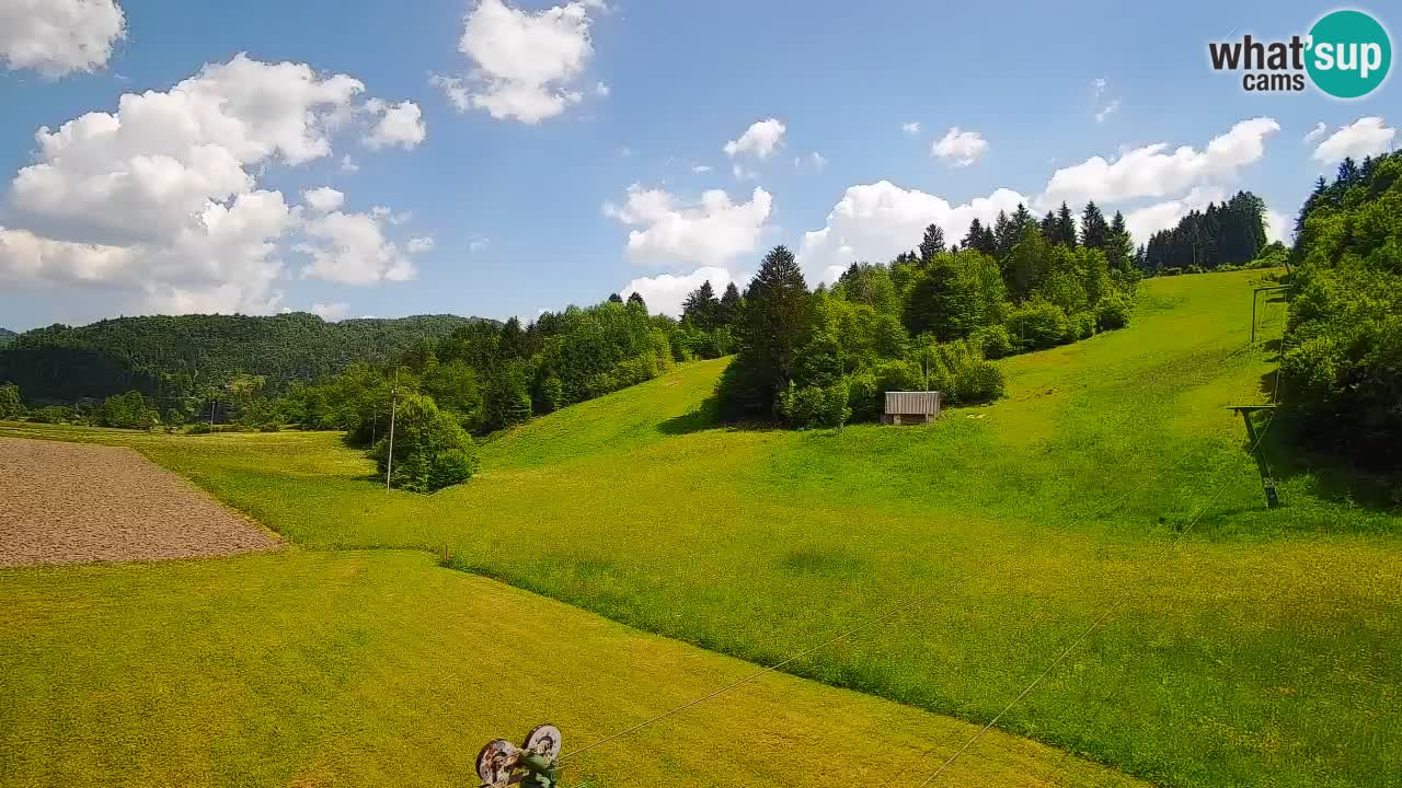 Webcam Smučišče Senožeta – Ski Resort Live View near Bohinj