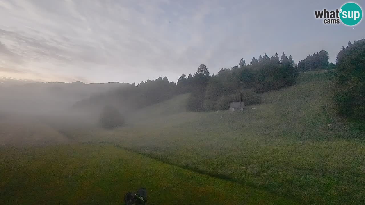 Webcam Smučišče Senožeta – Ski Resort Live View near Bohinj