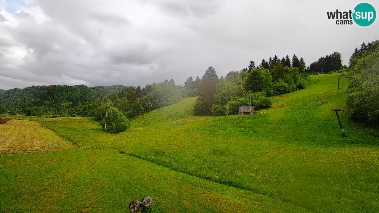 Webcam Smučišče Senožeta – Ski Resort Live View near Bohinj
