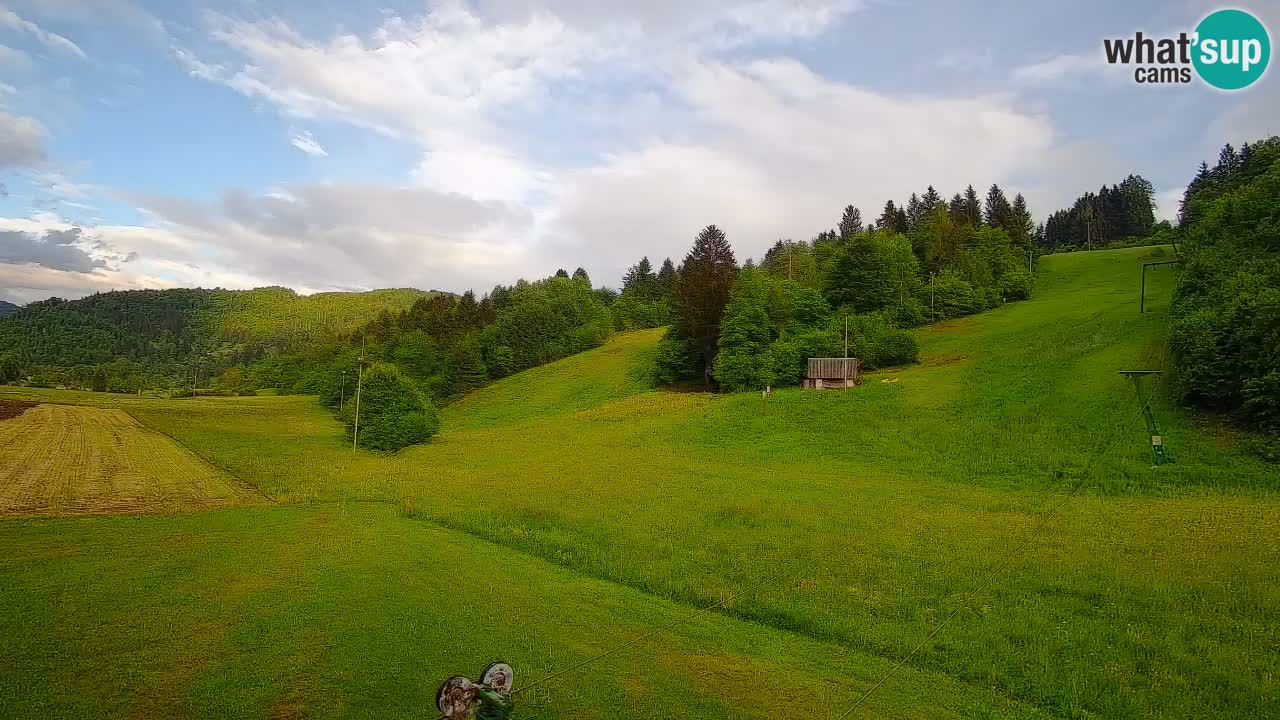 Webcam Smučišče Senožeta – Ski Resort Live View near Bohinj