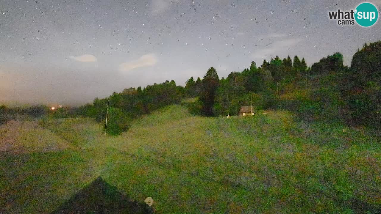 Cámara web Smučišče Senožeta – Estación de esquí en Srednja Vas cerca de Bohinj