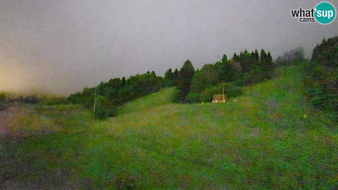 Spletna kamera Smučišče Senožeta – smučarsko središče v Srednji vasi pri Bohinju