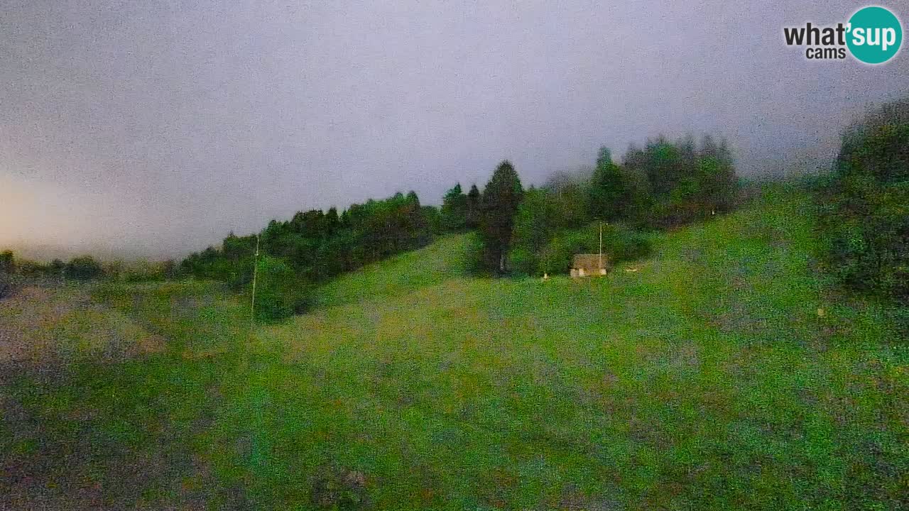 Webcam Smučišče Senožeta – Stazione sciistica a Srednja Vas vicino Bohinj
