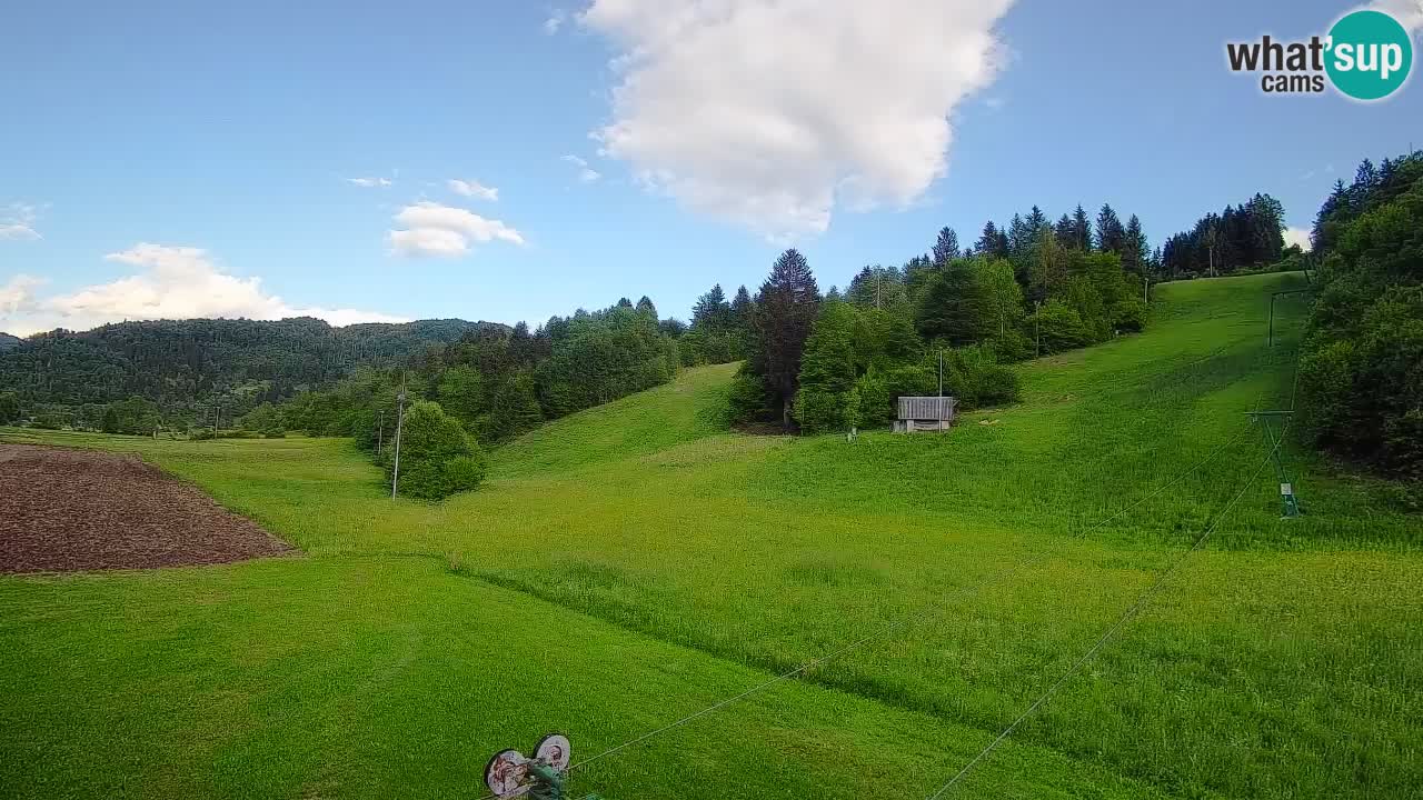 Webcam Smučišče Senožeta – Ski Resort Live View near Bohinj