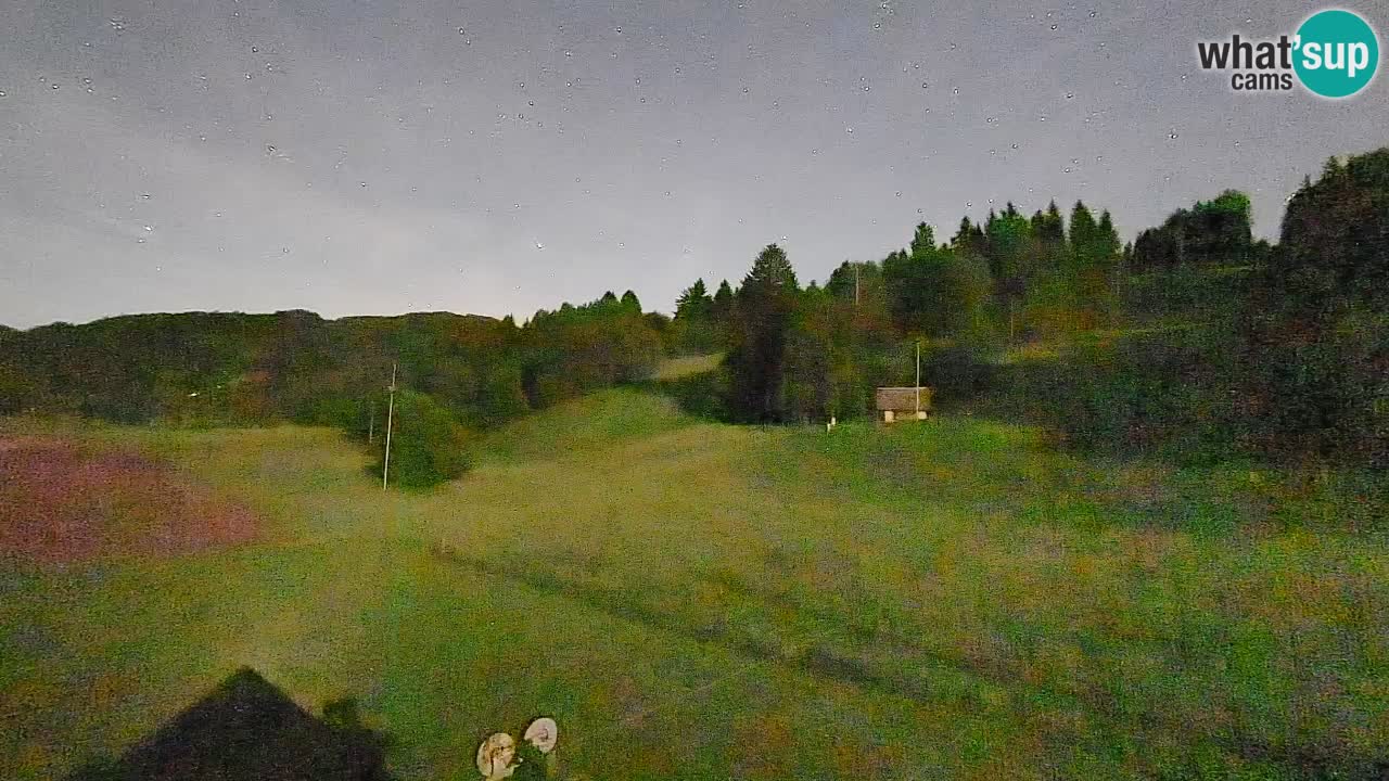 Cámara web Smučišče Senožeta – Estación de esquí en Srednja Vas cerca de Bohinj