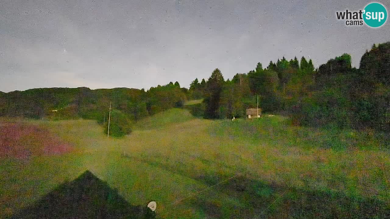 Cámara web Smučišče Senožeta – Estación de esquí en Srednja Vas cerca de Bohinj