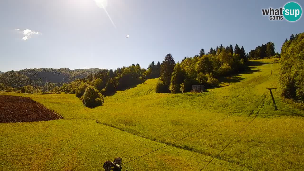 Webcam Smučišče Senožeta – Ski Resort Live View near Bohinj