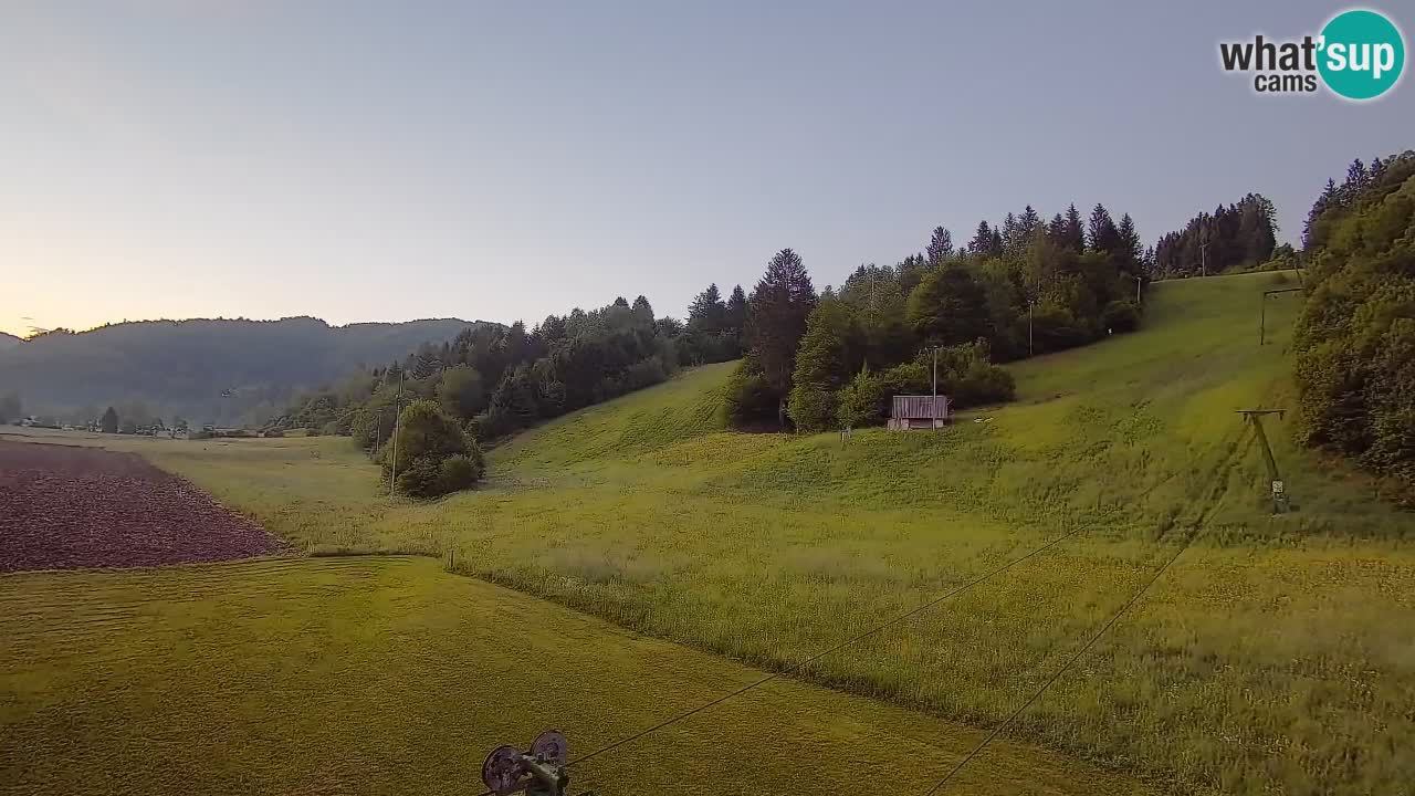 Webcam Smučišče Senožeta – Ski Resort Live View near Bohinj