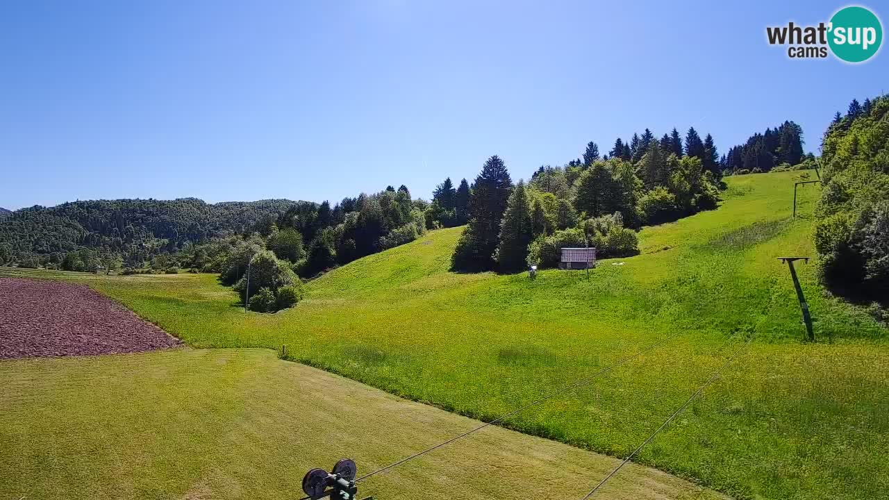 Webcam Smučišče Senožeta – Ski Resort Live View near Bohinj