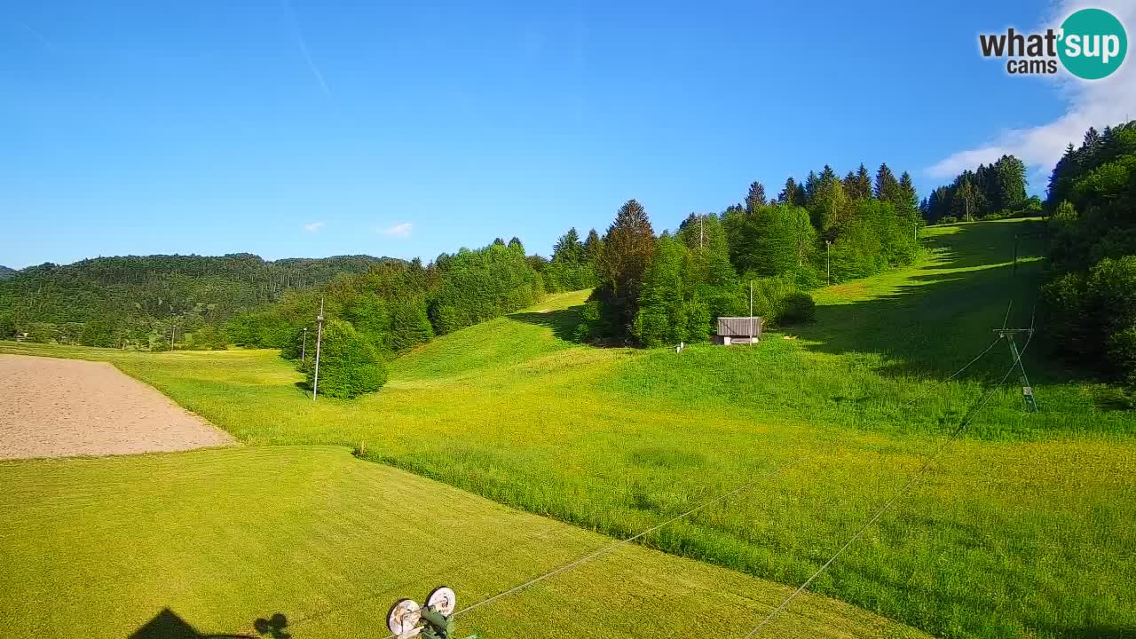 Webcam Smučišče Senožeta – Stazione sciistica a Srednja Vas vicino Bohinj