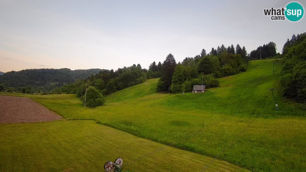 Webcam Smučišče Senožeta – Ski Resort Live View near Bohinj