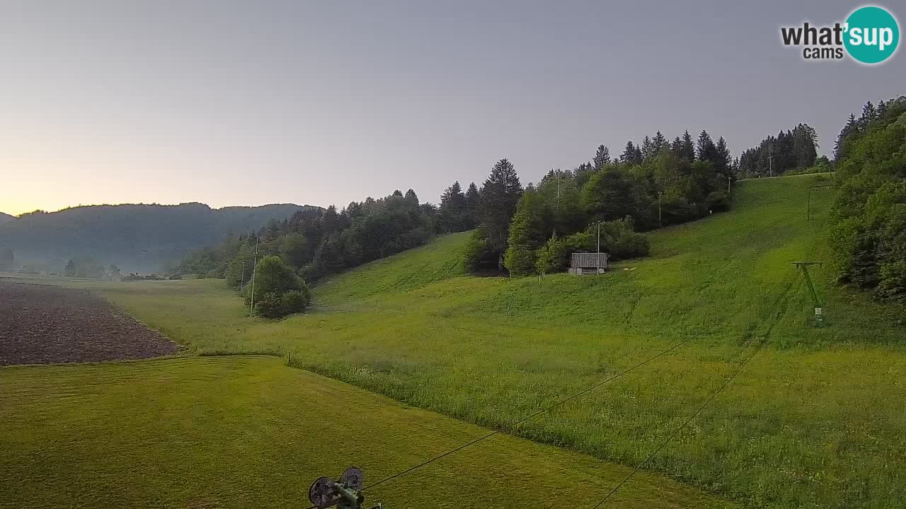Webcam Smučišče Senožeta – Ski Resort Live View near Bohinj