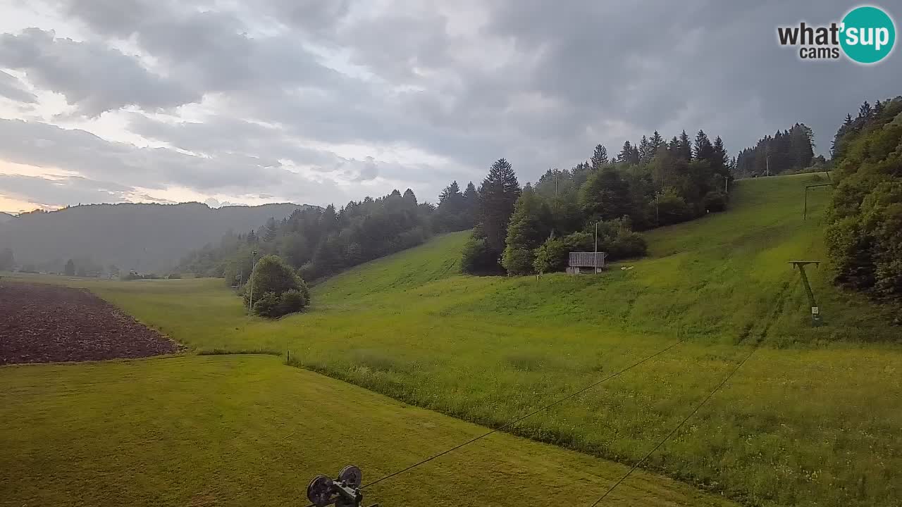 Webcam Smučišče Senožeta – Ski Resort Live View near Bohinj