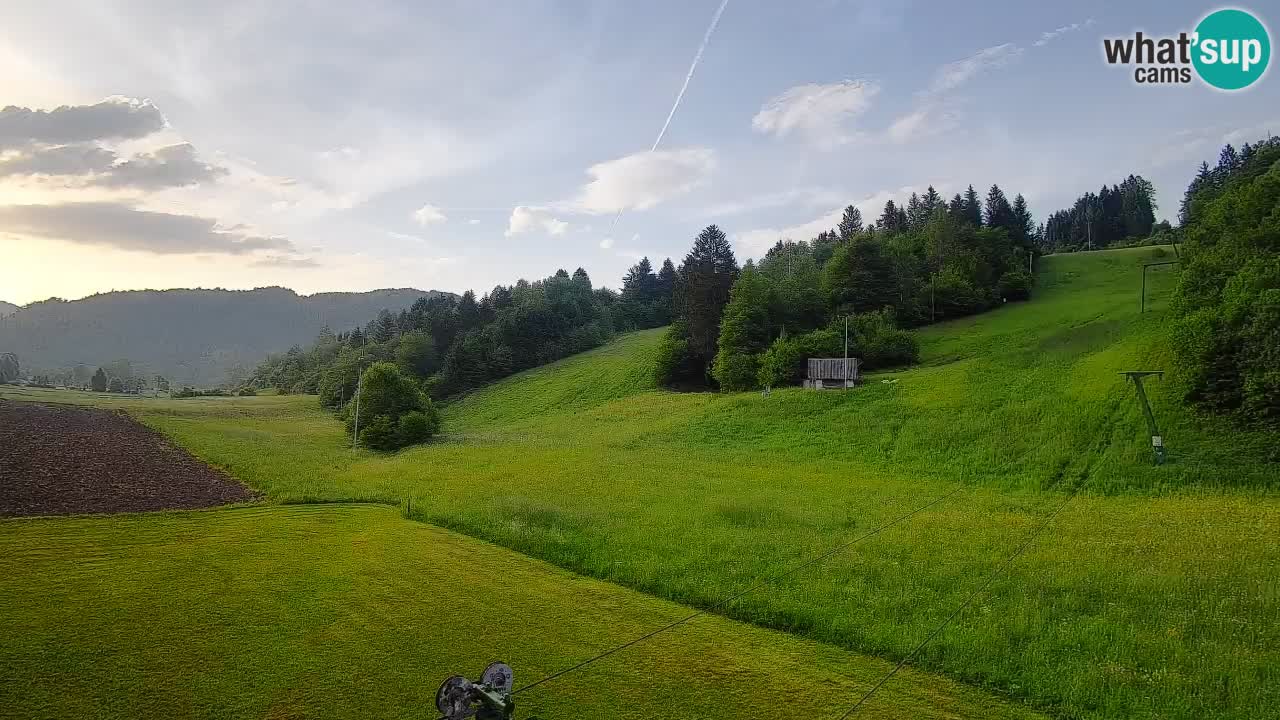 Webcam Smučišče Senožeta – Ski Resort Live View near Bohinj