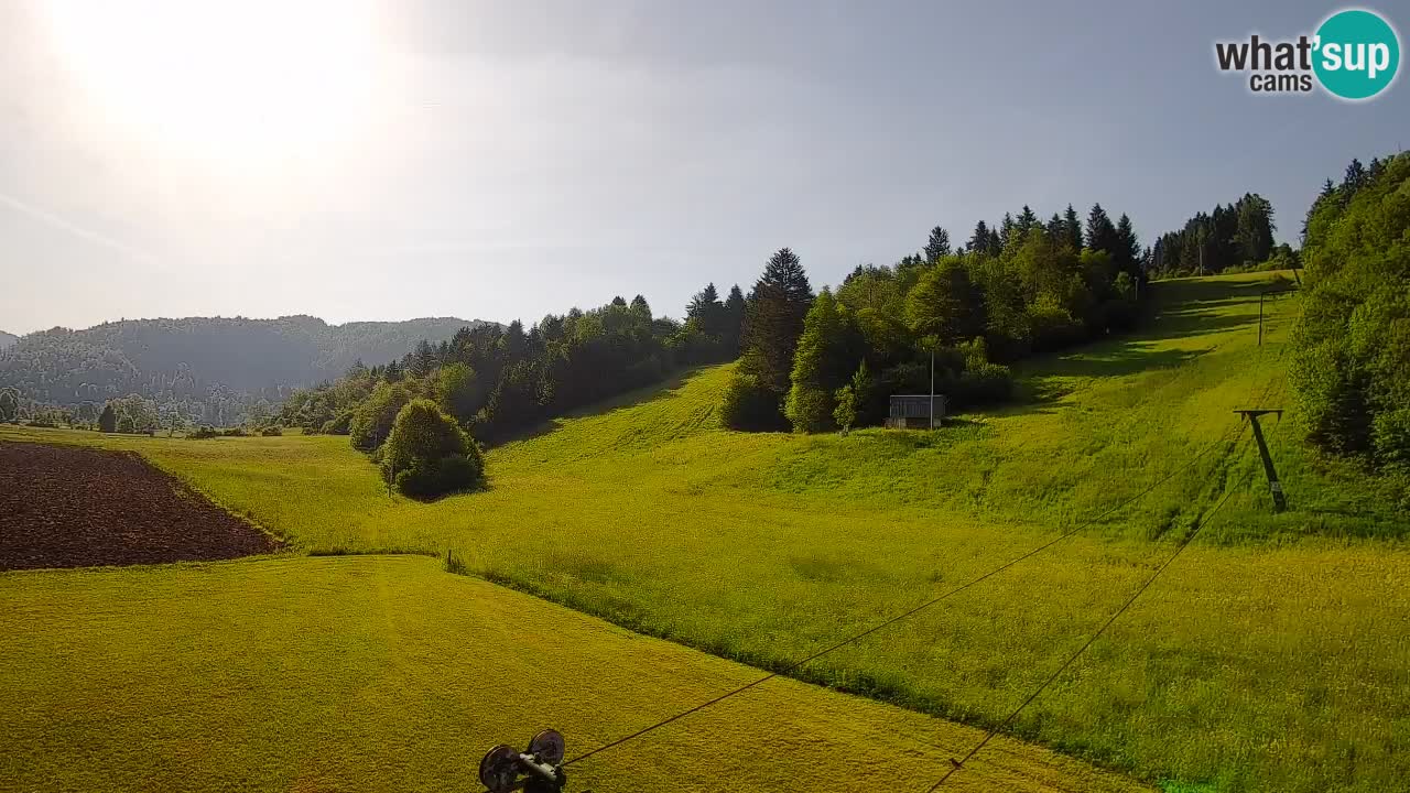 Webcam Smučišče Senožeta – Stazione sciistica a Srednja Vas vicino Bohinj
