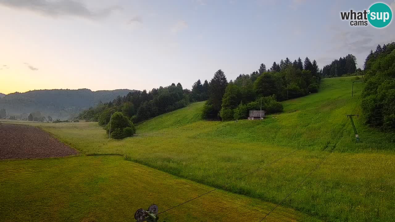 Webcam Smučišče Senožeta – Ski Resort Live View near Bohinj