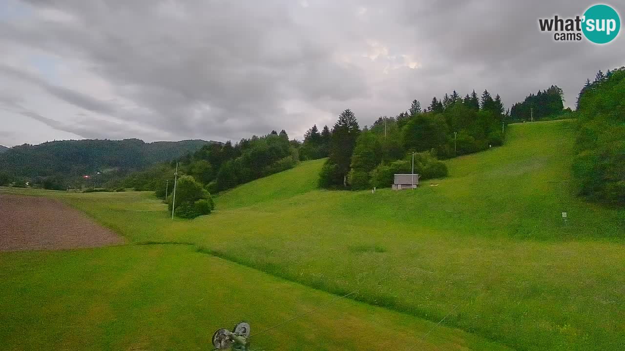 Webcam Smučišče Senožeta – Stazione sciistica a Srednja Vas vicino Bohinj