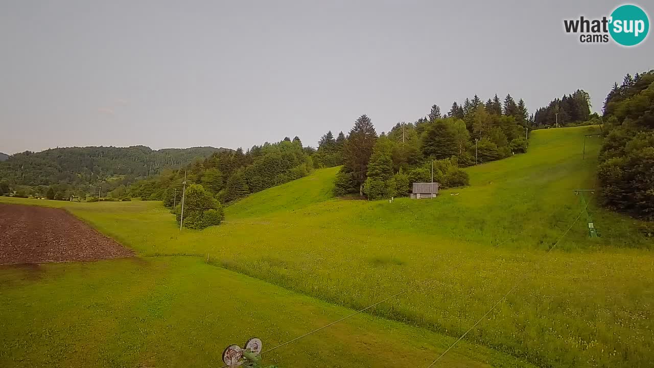 Webcam Smučišče Senožeta – Ski Resort Live View near Bohinj