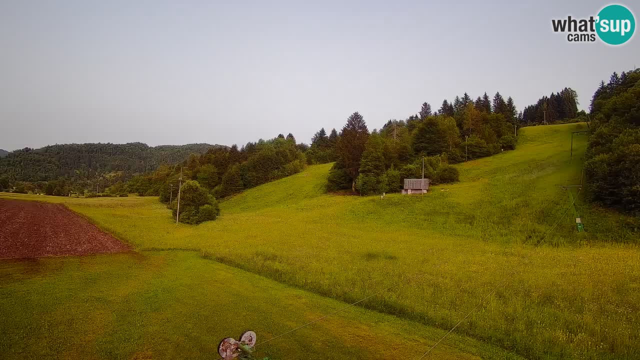 Webcam Smučišče Senožeta – Stazione sciistica a Srednja Vas vicino Bohinj