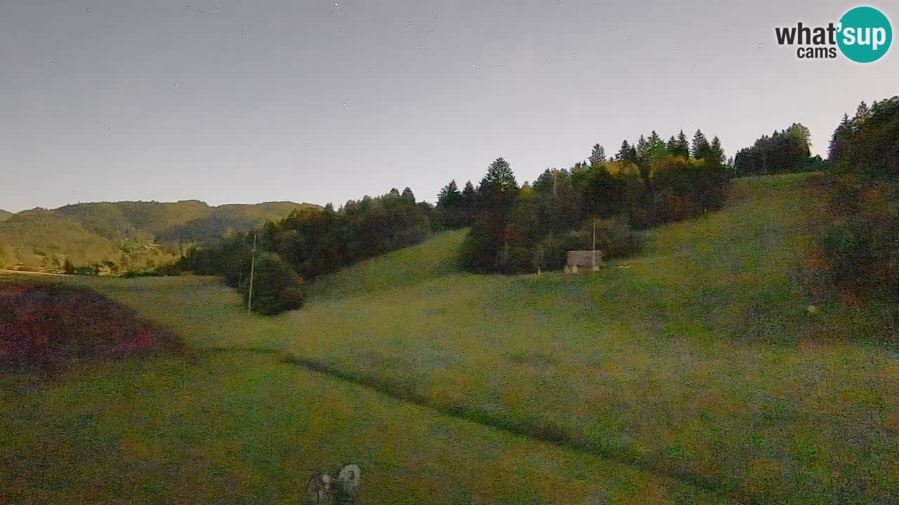 Webcam Smučišče Senožeta – Stazione sciistica a Srednja Vas vicino Bohinj
