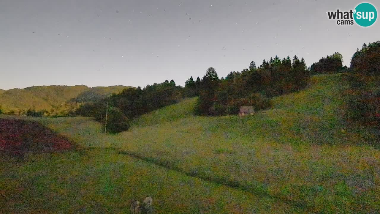 Spletna kamera Smučišče Senožeta – smučarsko središče v Srednji vasi pri Bohinju