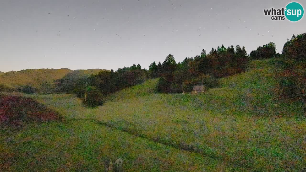 Cámara web Smučišče Senožeta – Estación de esquí en Srednja Vas cerca de Bohinj