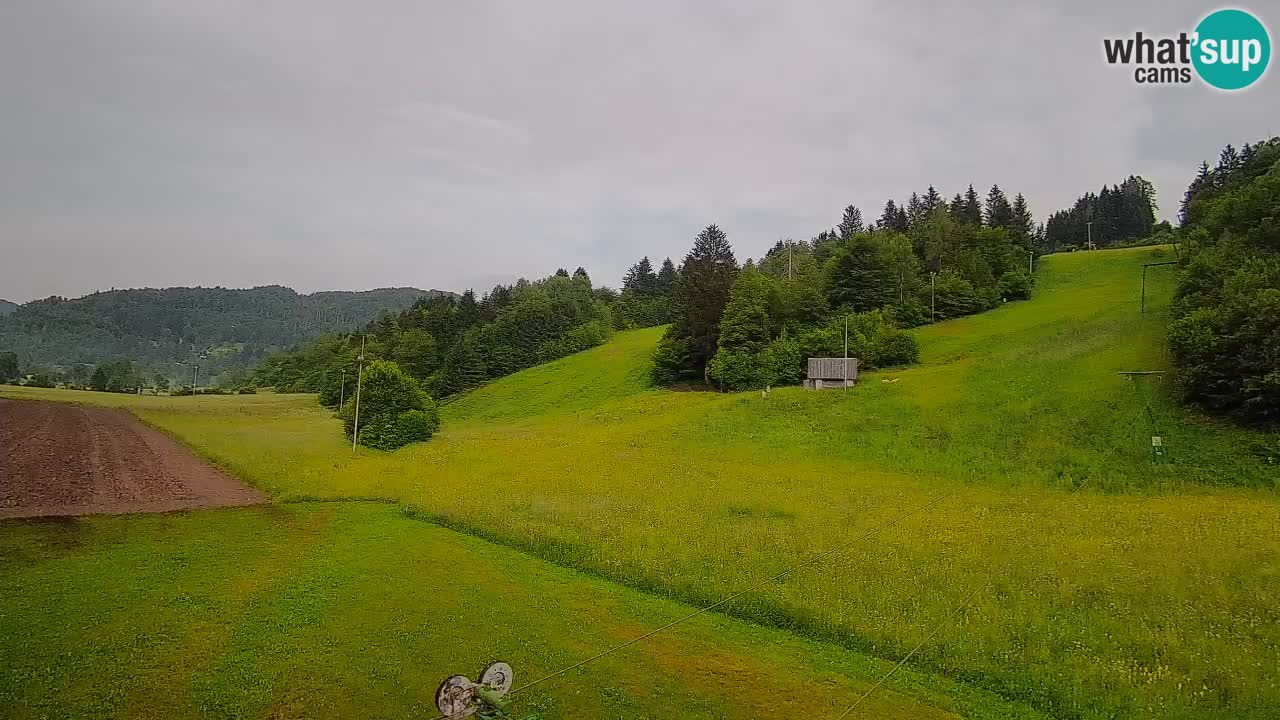 Webcam Smučišče Senožeta – Stazione sciistica a Srednja Vas vicino Bohinj