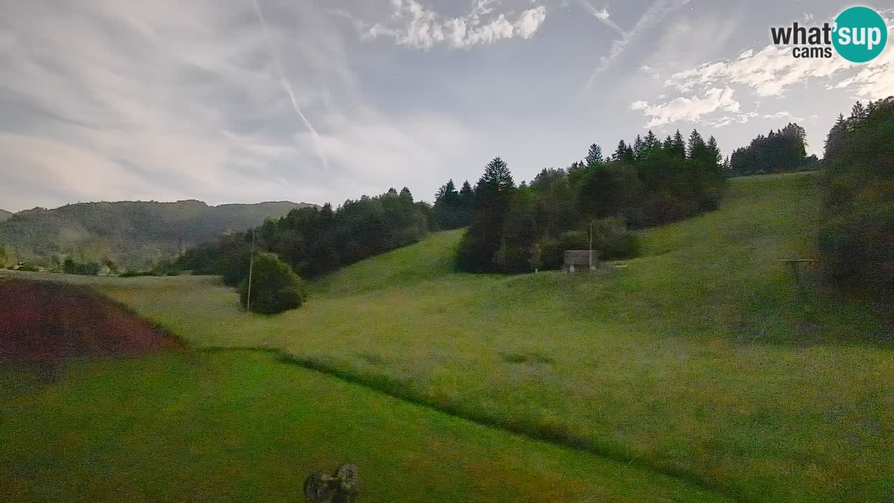 Web kamera Smučišče Senožeta – Skijalište u Srednjoj Vasi kod Bohinja