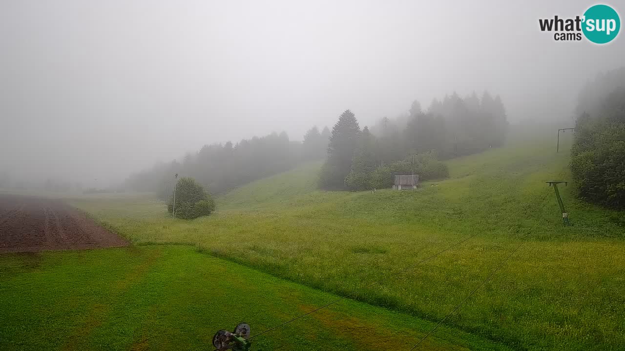 Webcam Smučišče Senožeta – Stazione sciistica a Srednja Vas vicino Bohinj
