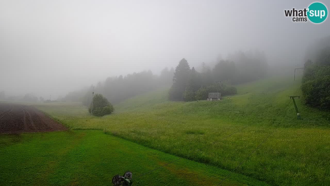 Webcam Smučišče Senožeta – Ski Resort Live View near Bohinj