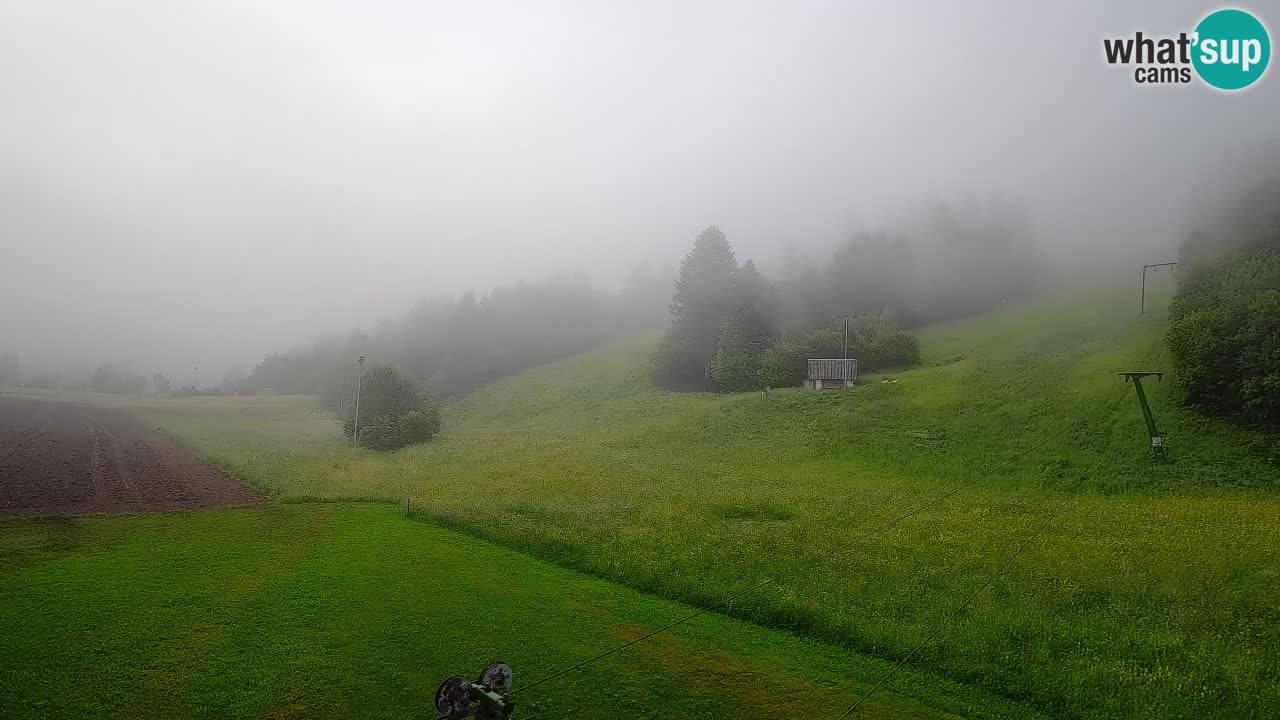 Webcam Smučišče Senožeta – Ski Resort Live View near Bohinj