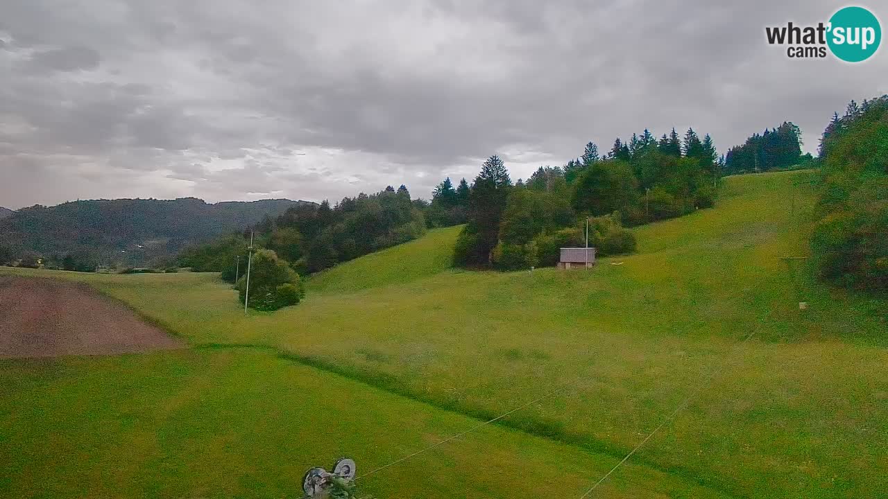 Webcam Smučišče Senožeta – Ski Resort Live View near Bohinj
