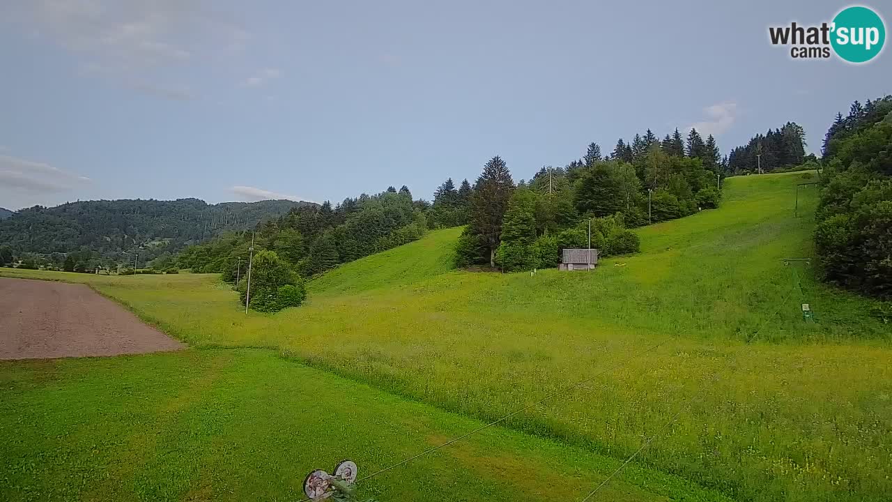 Webcam Smučišče Senožeta – Ski Resort Live View near Bohinj