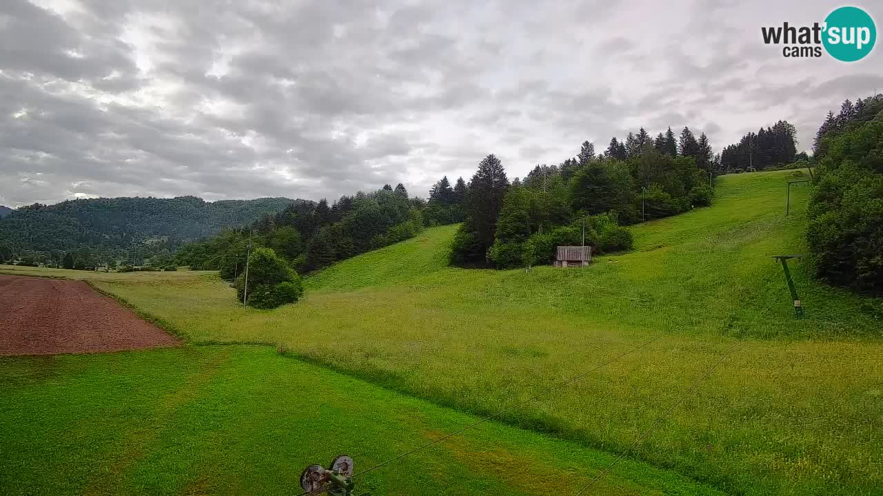 Webcam Smučišče Senožeta – Ski Resort Live View near Bohinj
