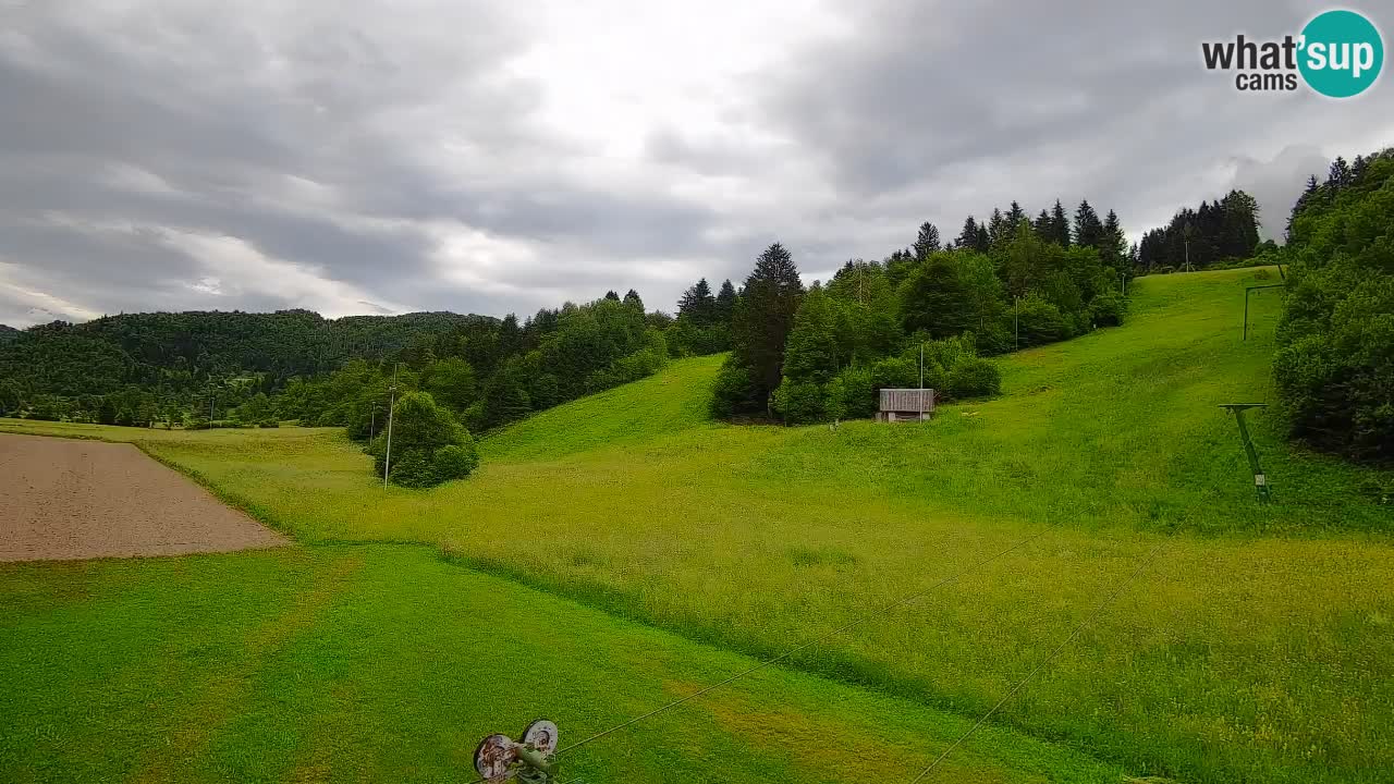 Webcam Smučišče Senožeta – Ski Resort Live View near Bohinj