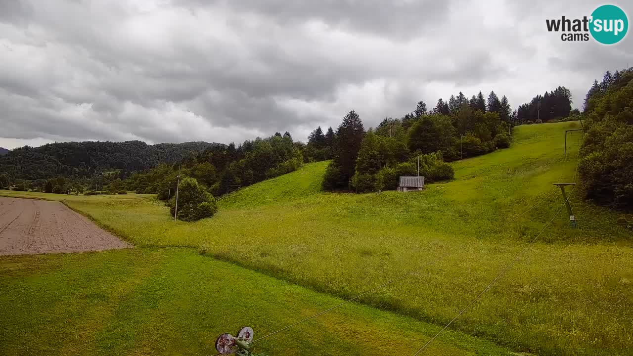 Webcam Smučišče Senožeta – Ski Resort Live View near Bohinj