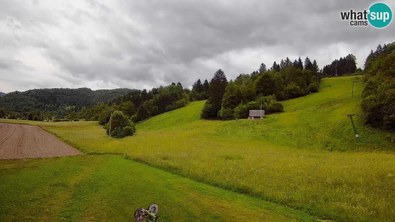 Webcam Smučišče Senožeta – Ski Resort Live View near Bohinj