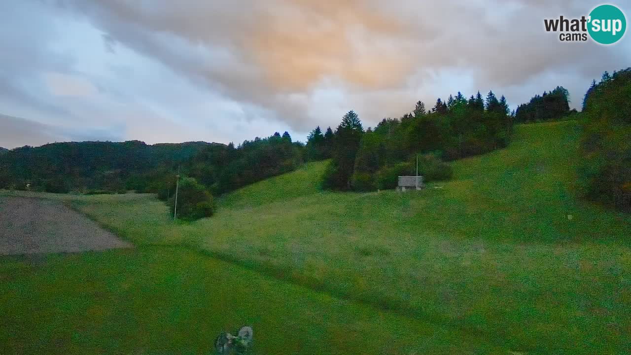 Webcam Smučišče Senožeta – Ski Resort Live View near Bohinj