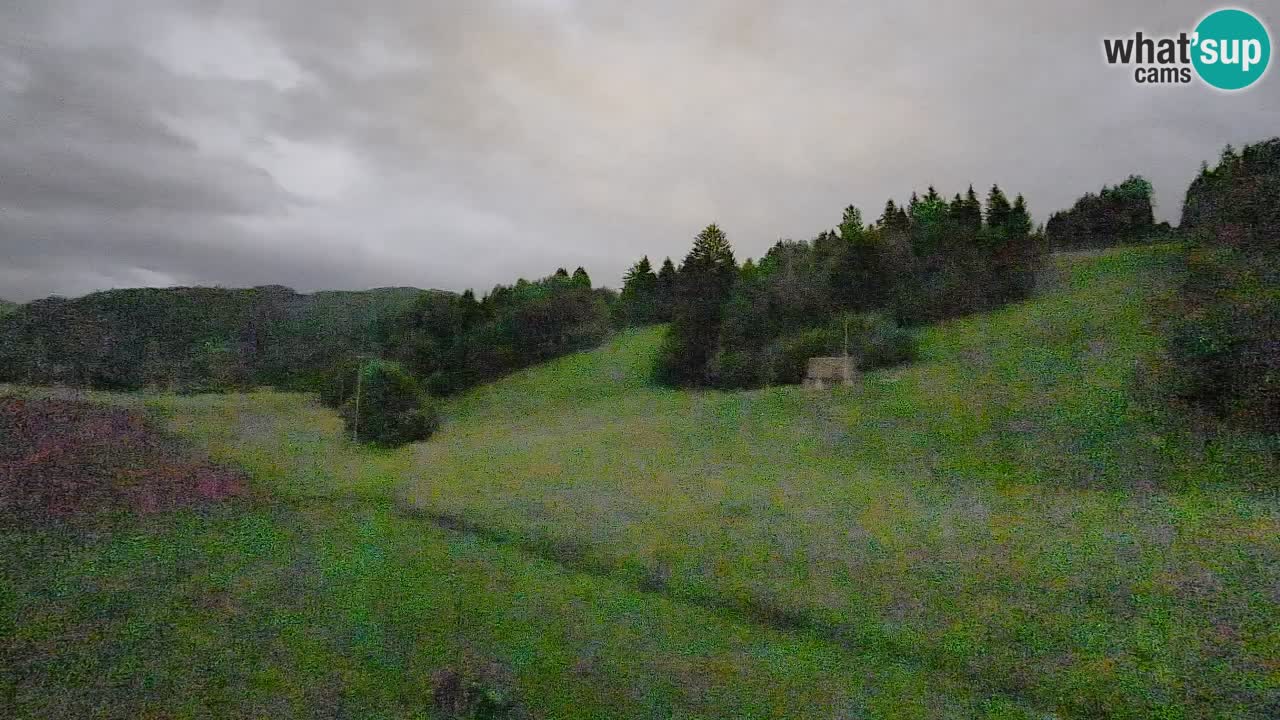 Cámara web Smučišče Senožeta – Estación de esquí en Srednja Vas cerca de Bohinj
