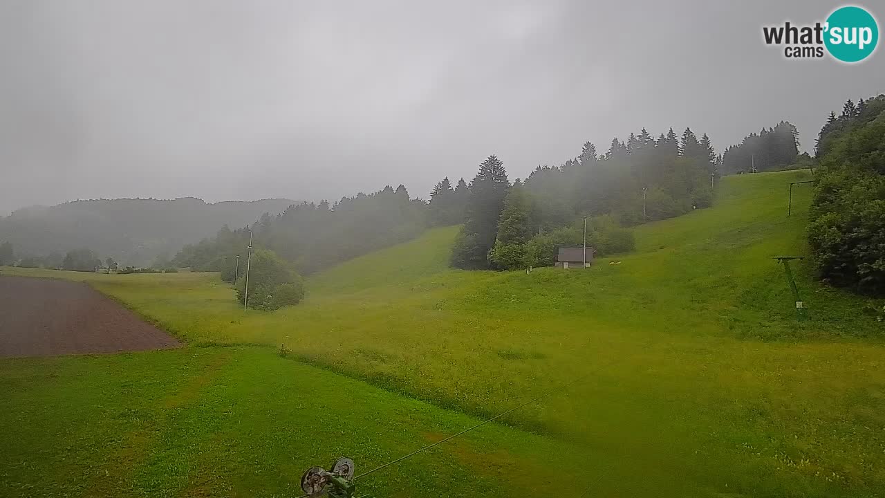 Webcam Smučišče Senožeta – Station de ski à Srednja Vas près de Bohinj