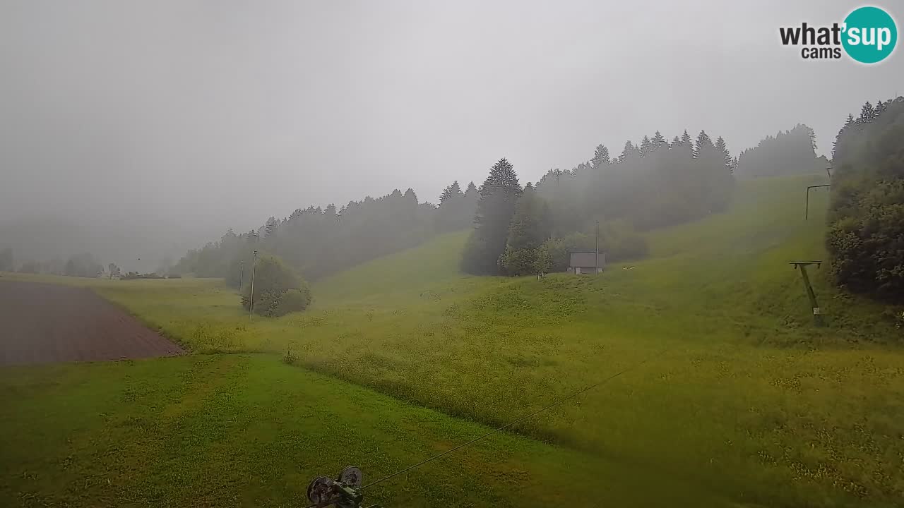 Webcam Smučišče Senožeta – Stazione sciistica a Srednja Vas vicino Bohinj