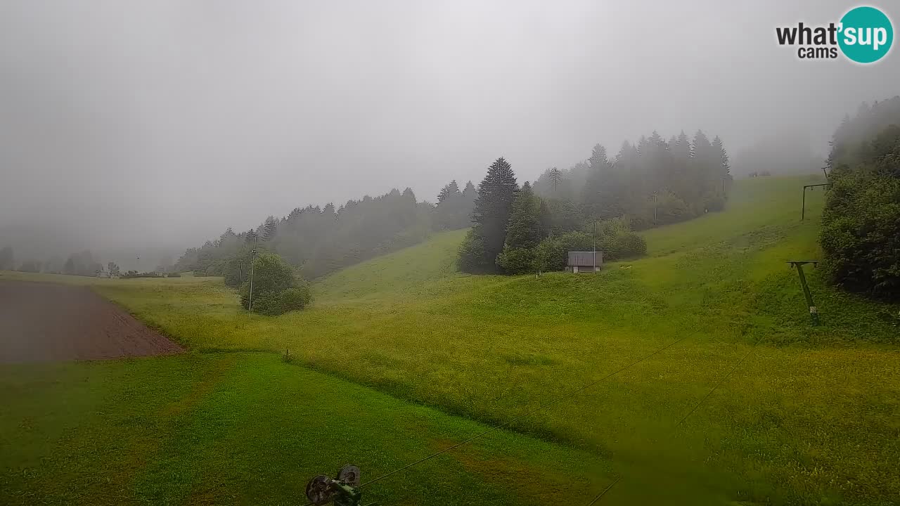 Webcam Smučišče Senožeta – Stazione sciistica a Srednja Vas vicino Bohinj