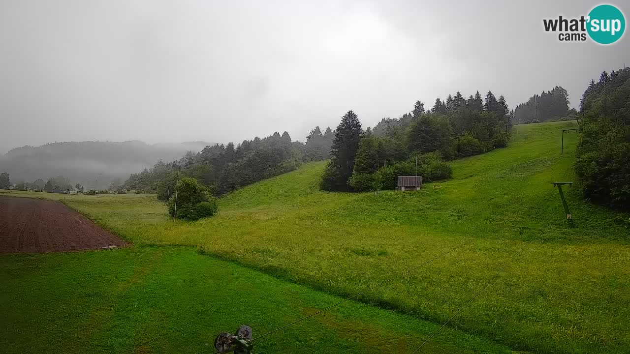 Web kamera Smučišče Senožeta – Skijalište u Srednjoj Vasi kod Bohinja