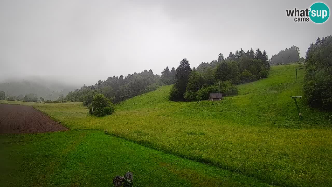 Webcam Smučišče Senožeta – Ski Resort Live View near Bohinj